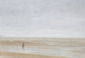 Mar y lluvia